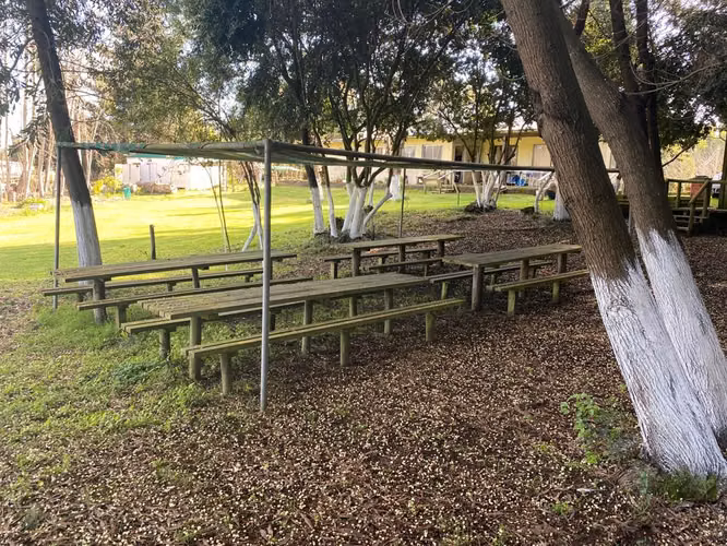 Sector Escuadrón, Terreno grande, con casa y Piscina, cerca Parque Jorge Alessandri