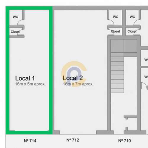 Local comercial amplio 2 pisos, calle Rengo (186889) - Imagen 4
