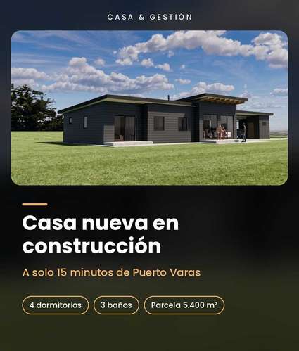 Casa en parcela 4D con quincho en Puerto Varas (186895) - Imagen 2