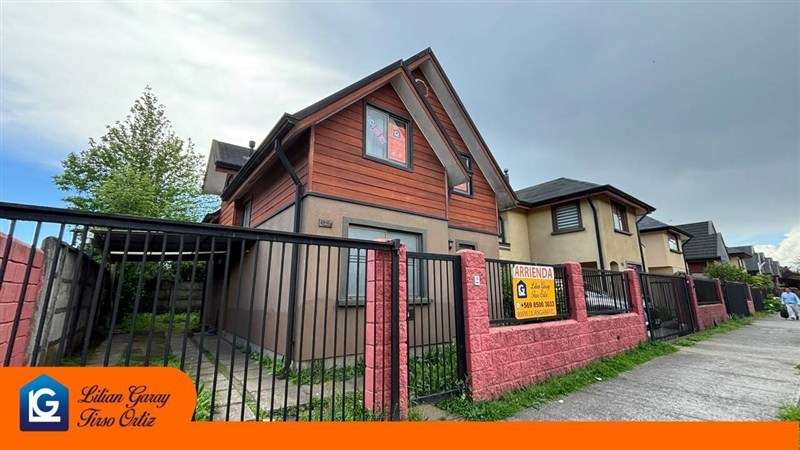 Casa en arriendo de 4 dorm. en San Pedro de la Paz