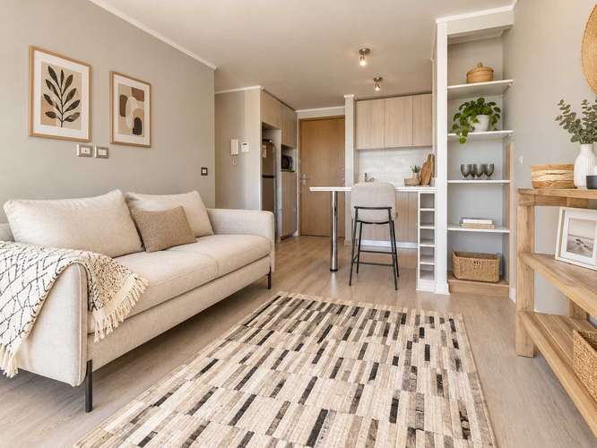 Arriendo, vista, departamento amoblado, Concón (50900) - Imagen 3