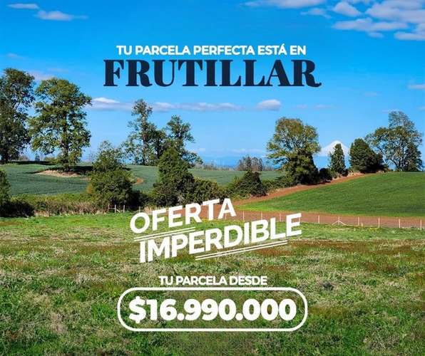 Parcelas en Prados de Frutillar liquidación oferta 5000m2