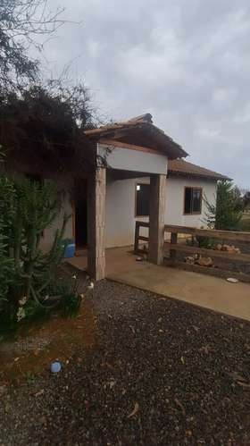 Parcela con casa cercana a embalse Mallermo, Marchigue
