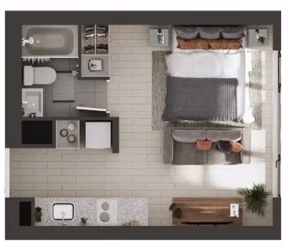 Nuevo Departamento Studio Muy Asoleado - Heras Con Tucapel - Imagen 7