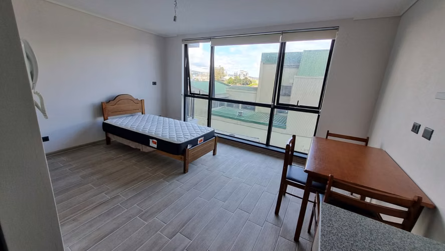 Nuevo Departamento Studio Muy Asoleado - Heras Con Tucapel