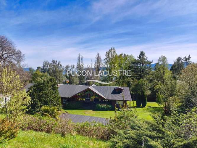 Venta casa + 3 cabañas Pucón con Vista al lago (186953) - Imagen 6