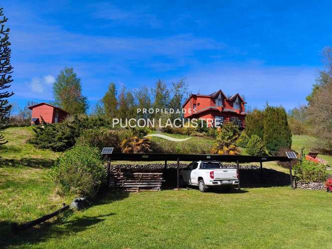 Venta casa + 3 cabañas Pucón con Vista al lago (186953) - Imagen 8