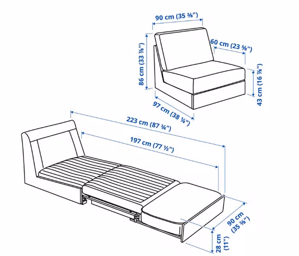 Sofa cama - Imagen 5