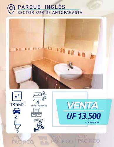 ¡CASA EXCLUSIVA EN VENTA!   PARQUE INGLÉS - SECTOR SUR - Imagen 9