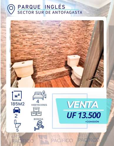 ¡CASA EXCLUSIVA EN VENTA!   PARQUE INGLÉS - SECTOR SUR - Imagen 4