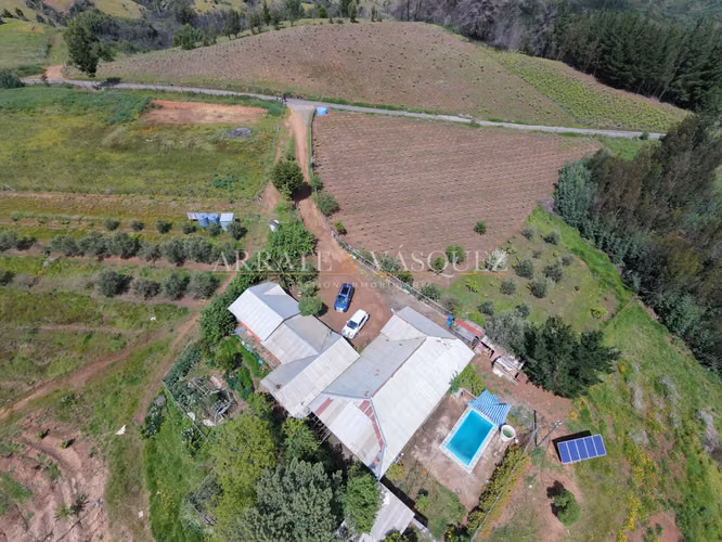 Venta Campo Agrícola y Vitivinícola de 8,5 Ha – Trehuaco - Minas de Leuque