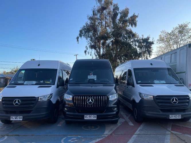 Arriendo de vans con conductor