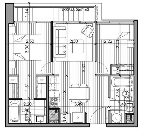 MODERNO DEPARTAMENTO (187131) - Imagen 37
