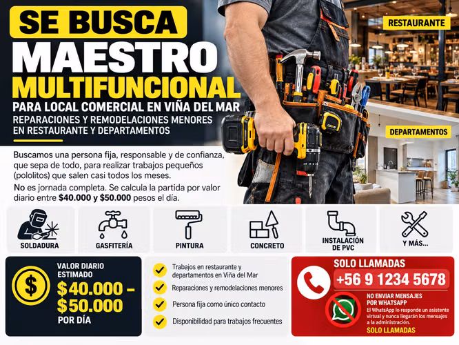 Maestro Multifuncional - Viña del Mar
