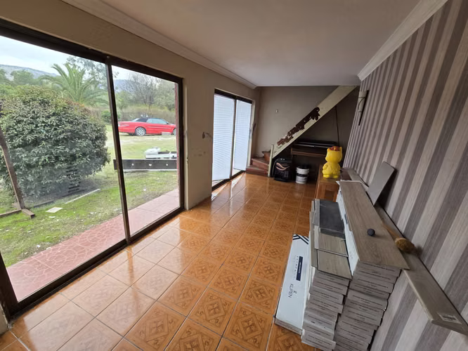 OPORTUNIDAD: PARCELA 5.000 m2 CON CASA 400 m2 CASI TERMINADA EN COND. MIRADOR DEL VALLE