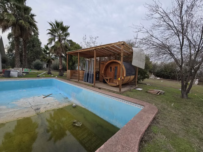 OPORTUNIDAD: PARCELA 5.000 m2 CON CASA 400 m2 CASI TERMINADA EN COND. MIRADOR DEL VALLE
