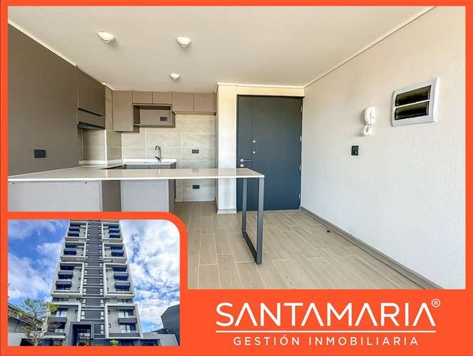 Arriendo Dpto de 2 dorm y 1 est. en Rozas, Concepción centro