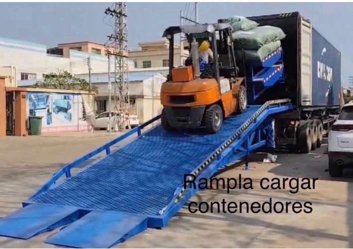 Rampla de cargar contenedores
