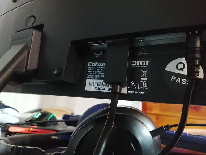 Monitor caixun 240hz curvo