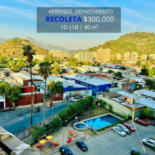 Departamento ARRIENDO DEPTO EN AV LA PAZ 477 1D,1B,40M2,PISO 10