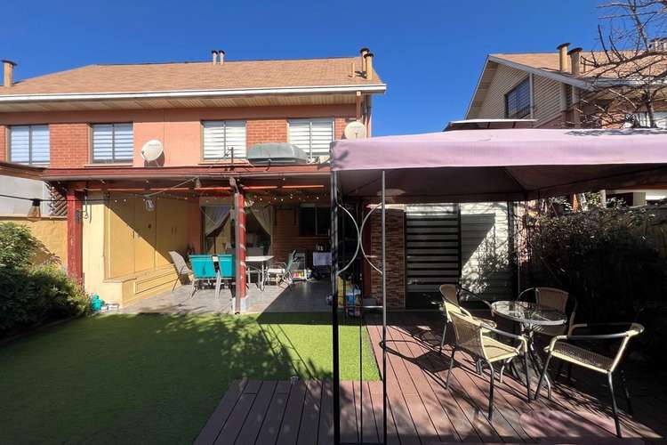 Casa con jardín y terraza, santa rosa huechuraba