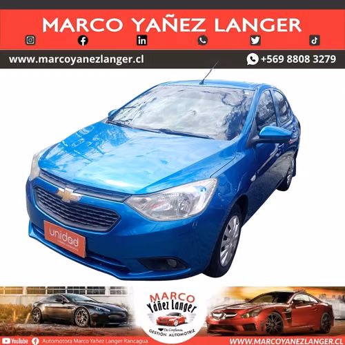 CHEVROLET SAIL 1.5 / AÑO 2018 / EXCELENTE ESTADO