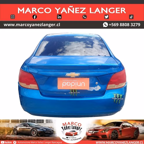 CHEVROLET SAIL 1.5 / AÑO 2018 / EXCELENTE ESTADO