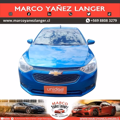 CHEVROLET SAIL 1.5 / AÑO 2018 / EXCELENTE ESTADO