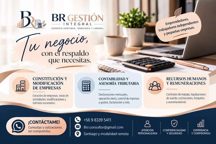 Servicios Contables, Recursos Humanos y Creación de Empresas