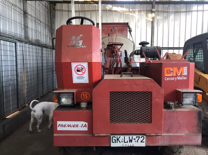 Hormigonera autonoma diesel 1,2 m3,  4x4