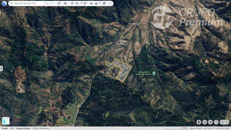 Venta de terreno de 50 hectáreas en Mingre, San Javier
