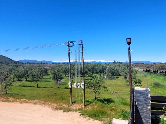 OFERTA Parcelas planas a orilla de carretera, a 2:30 horas de Santiago