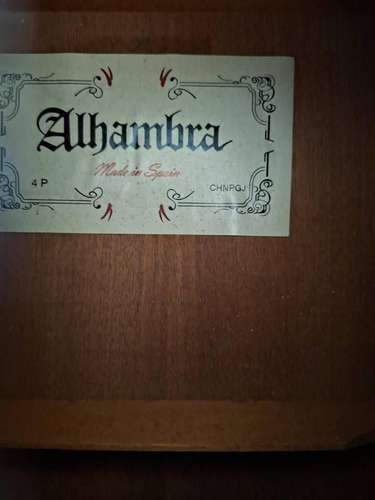Guitarra Alhambra 4p