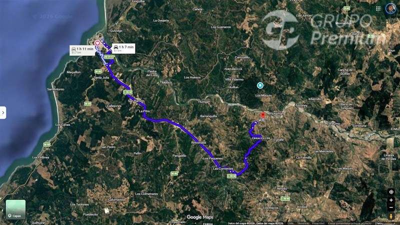 Sitio en venta, km 37 camino a Constitución, Pichamán - Imagen 10