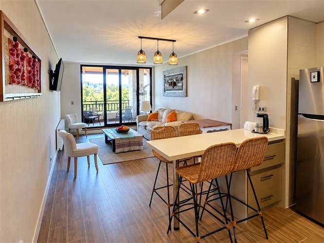 Moderno departamento en venta con vista al lago, Villarrica