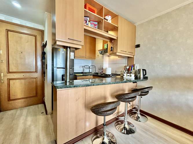 ARRIENDO DEPARTAMENTO AMOBLADO A PASOS DE METRO MANUEL MONTT - Imagen 10