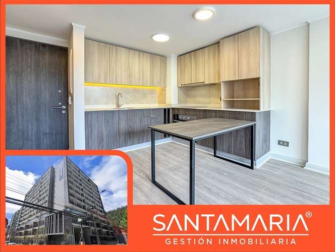 Arriendo Departamento 1 Dormitorio en Salas, Concepción