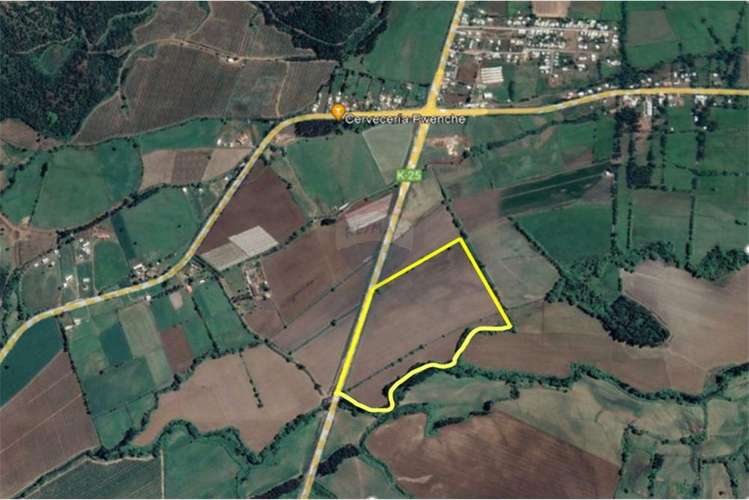 Terreno 10 ha a 700 mt cruce colbun - corralones.