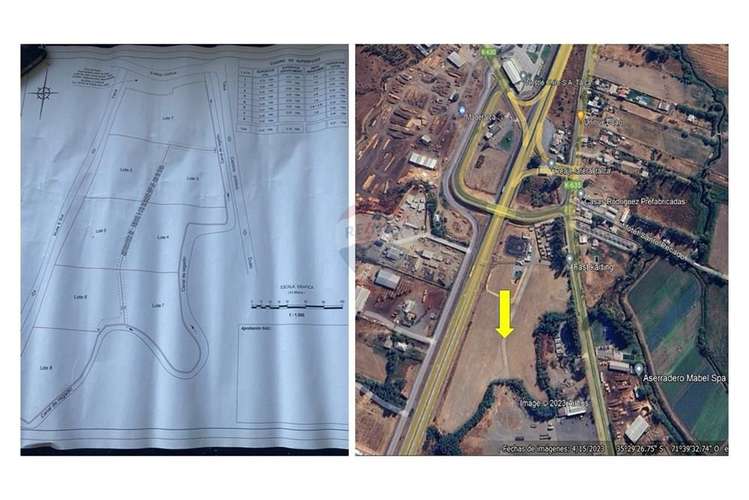 Arriendo lotes de 5.000 m2-3 uf x m2 cruce unihue.