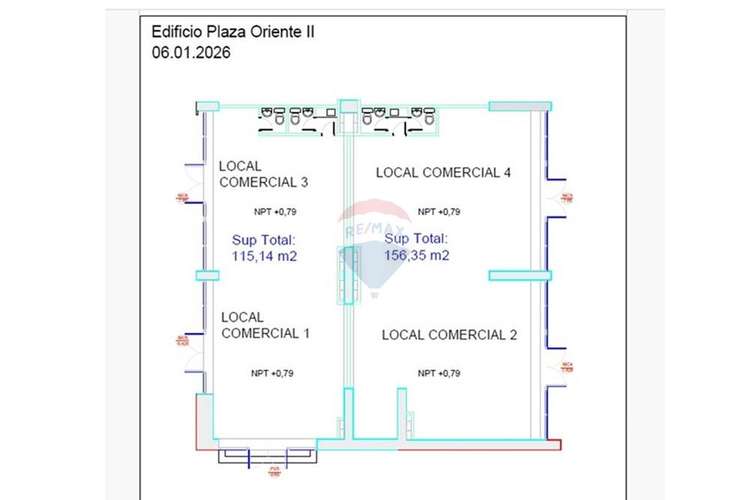 Exclusivos locales nuevos edif plaza oriente ii