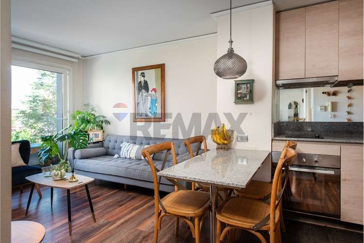 2 bed 1 bath apartment with terrace on av. macul - Imagen 4