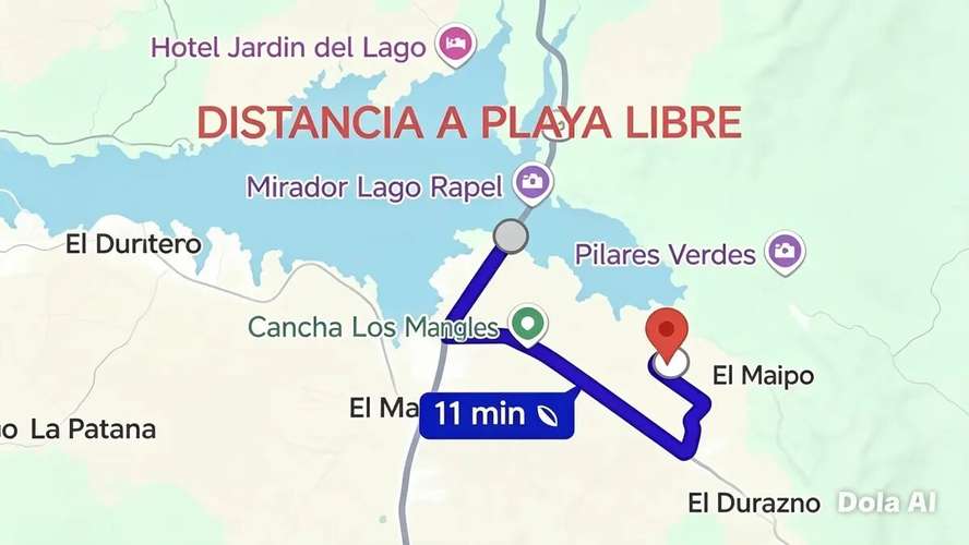 1.35 H.  Zona De Lago Rapel, Hermoso Terreno. - Imagen 3