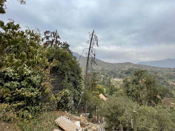 Terreno 4215 mts con casa a medio terminar en Arrayan - Imagen 7