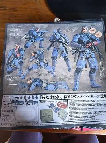 Figura Venom Snake Metal Gear Solid 5
