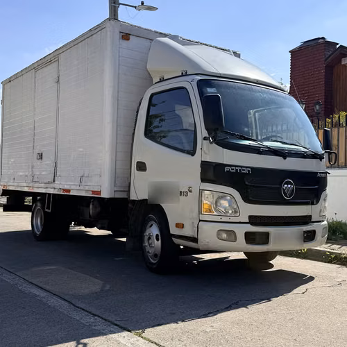Foton Aumark 613 2016 furgón térmico con equipo de frío