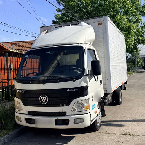 Foton Aumark 613 2016 furgón térmico con equipo de frío