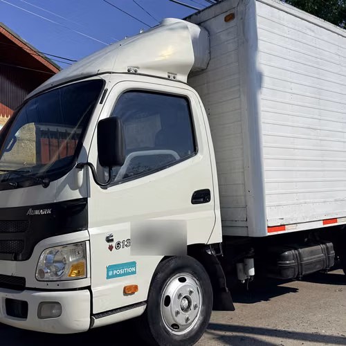 Foton Aumark 613 2016 furgón térmico con equipo de frío