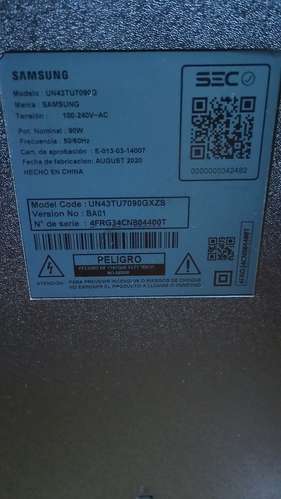 Samsung Uhd 4k Crystal Display Tu7090 43 Pulgadas - Imagen 10