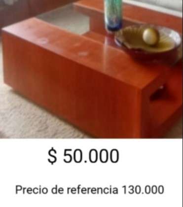 Elegante mobiliario de departamento en excelente estado