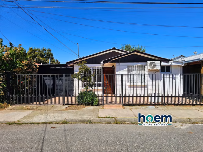 ¡CASA DE UN PISO CON 3 DORMITORIOS Y 2 BAÑOS EN TALCA!, VILLA COLIN SUR.